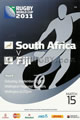 South Africa v Fiji 2011 rugby  Programme